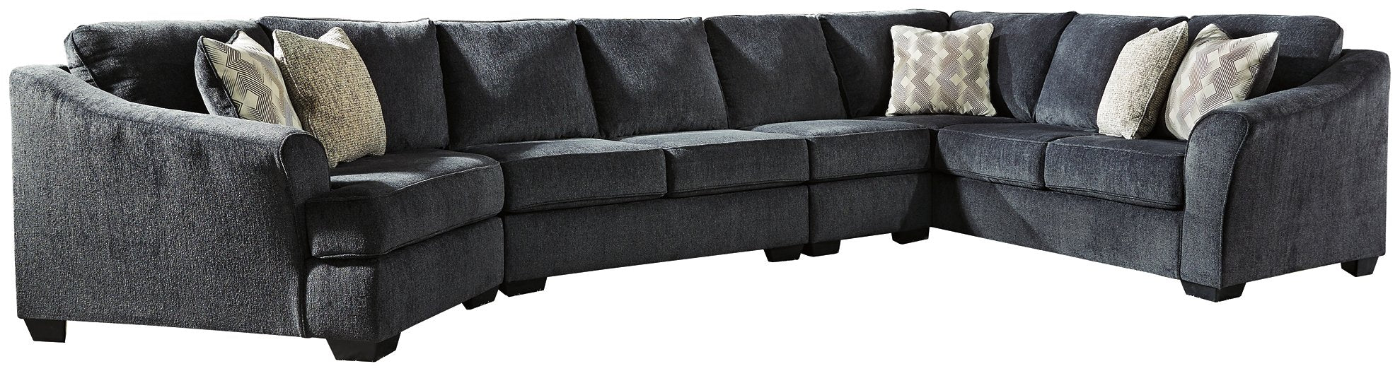 Eltmann Sectional with Cuddler - Affordable Home Luxury