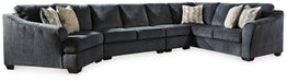 Eltmann Sectional with Cuddler - Affordable Home Luxury