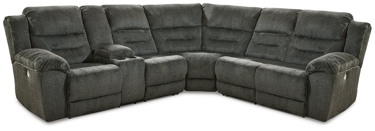 Nettington Power Reclining Sectional - Affordable Home Luxury