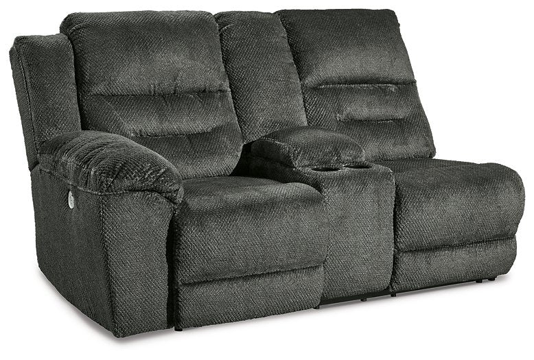 Nettington Power Reclining Sectional - Affordable Home Luxury