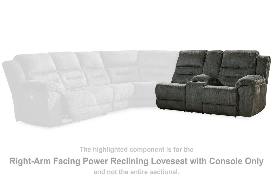 Nettington Power Reclining Sectional - Affordable Home Luxury