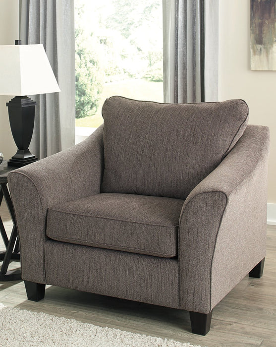 Nemoli Oversized Chair and Ottoman - Affordable Home Luxury