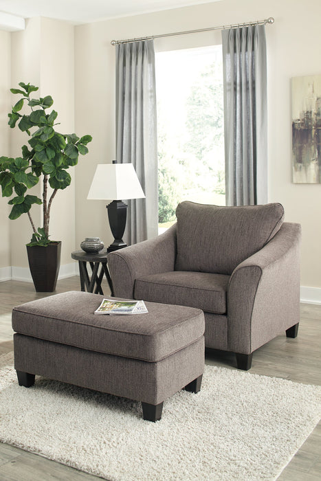 Nemoli Oversized Chair and Ottoman - Affordable Home Luxury