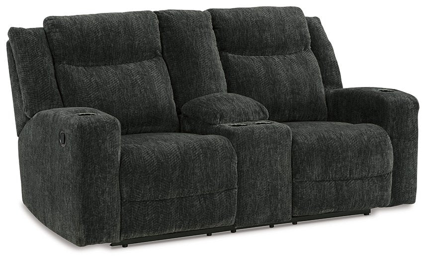 Martinglenn Reclining Loveseat with Console - Affordable Home Luxury