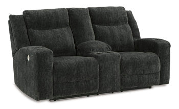 Martinglenn Power Reclining Loveseat with Console - Affordable Home Luxury