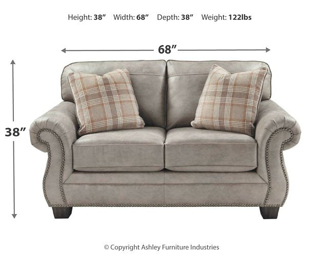 Olsberg Loveseat - Affordable Home Luxury