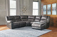 Nantahala 3-Piece Reclining Sectional with Chaise - Affordable Home Luxury