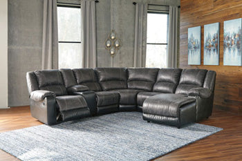 Nantahala Reclining Sectional - Affordable Home Luxury