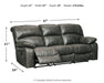 Dunwell Power Reclining Sofa - Affordable Home Luxury