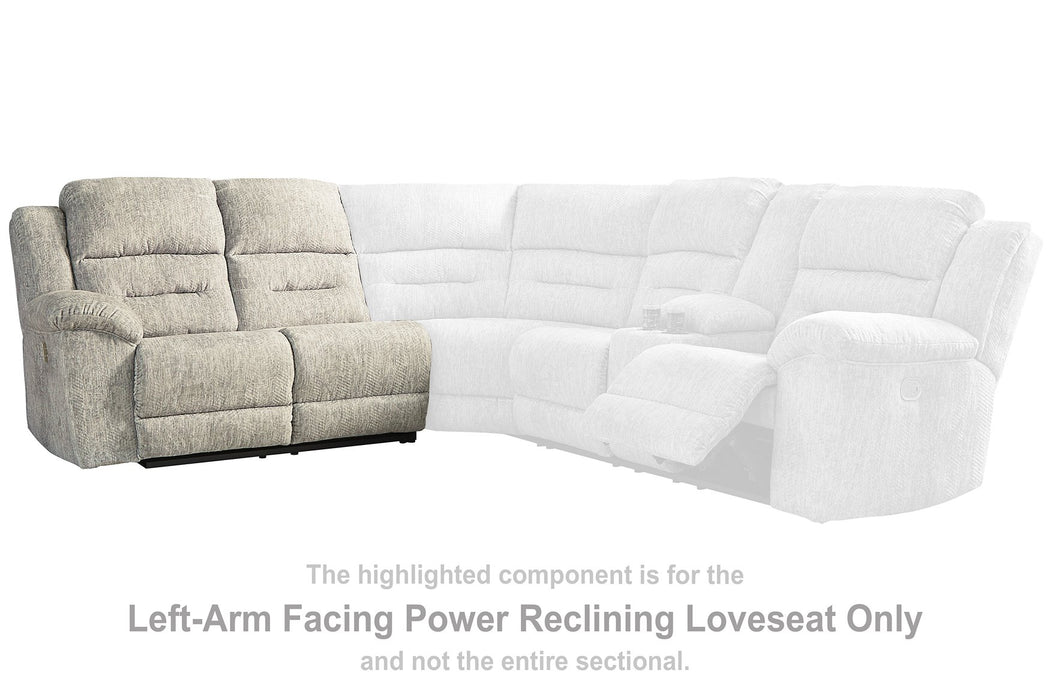 Family Den 3-Piece Power Reclining Sectional - Affordable Home Luxury