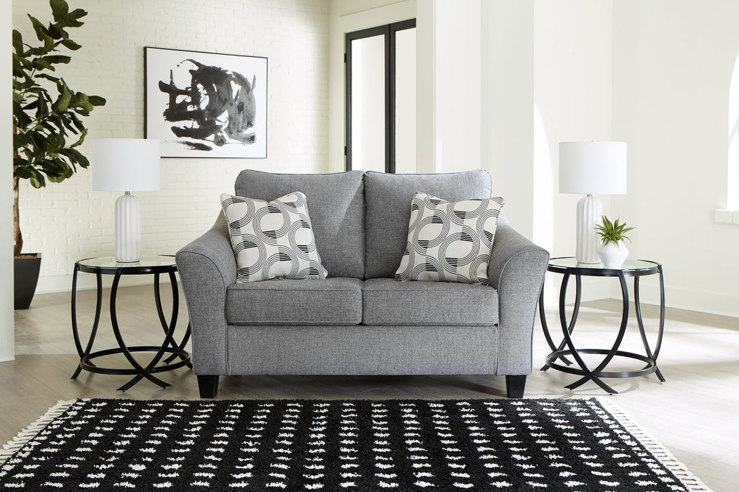 Mathonia Loveseat - Affordable Home Luxury