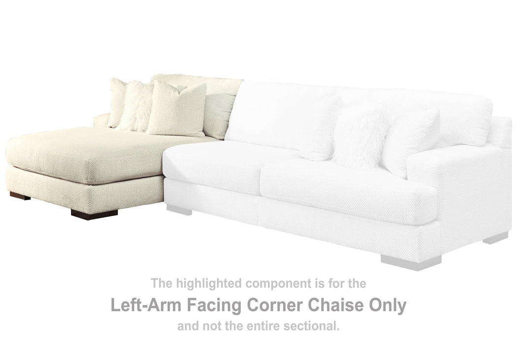 Zada Sectional with Chaise - Affordable Home Luxury