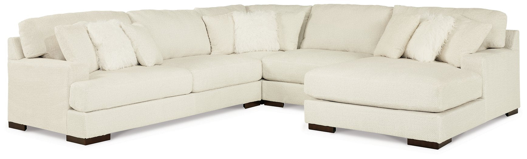 Zada Sectional with Chaise - Affordable Home Luxury