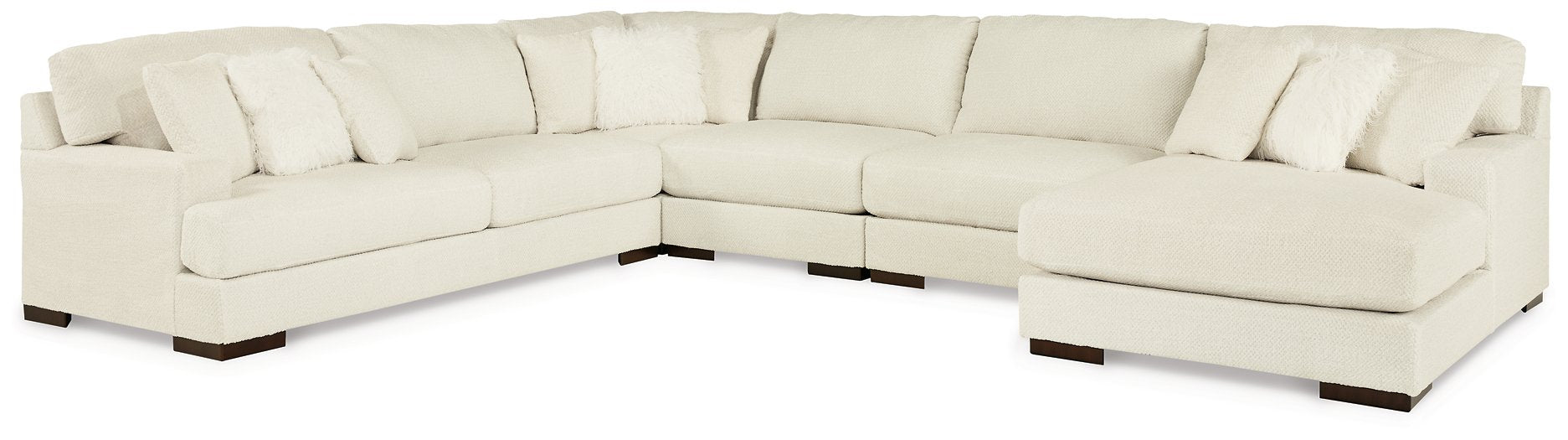 Zada Sectional with Chaise - Affordable Home Luxury