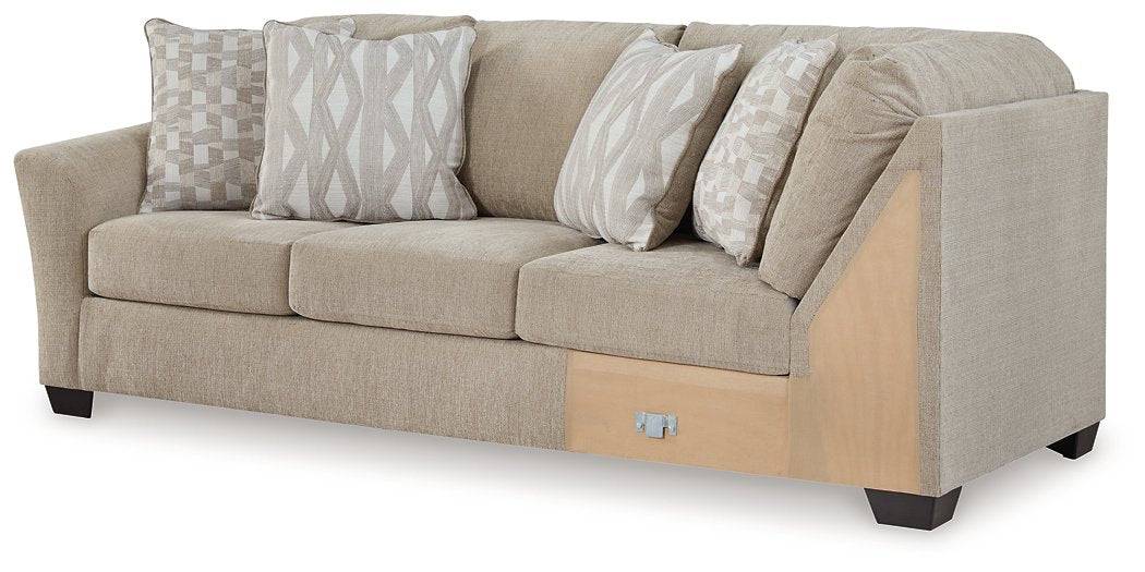 Brogan Bay 3-Piece Sectional with Cuddler - Affordable Home Luxury