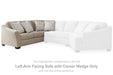 Brogan Bay 3-Piece Sectional with Cuddler - Affordable Home Luxury