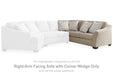 Brogan Bay 3-Piece Sectional with Cuddler - Affordable Home Luxury