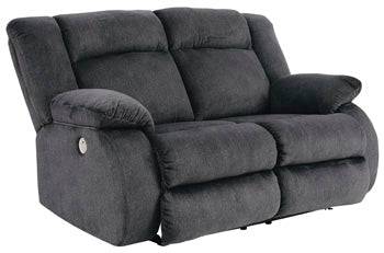 Burkner Power Reclining Loveseat - Affordable Home Luxury