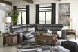 Samperstone Power Reclining Sectional - Affordable Home Luxury