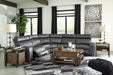 Samperstone Power Reclining Sectional - Affordable Home Luxury