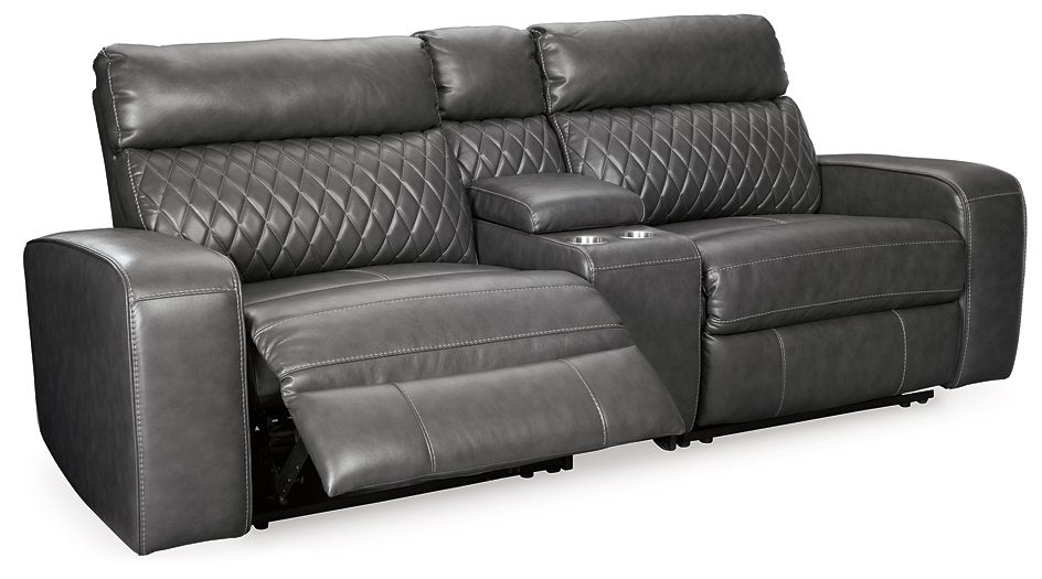 Samperstone Power Reclining Sectional - Affordable Home Luxury