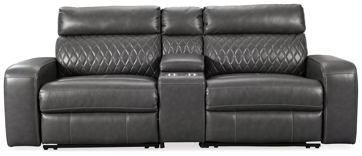 Samperstone Power Reclining Sectional - Affordable Home Luxury