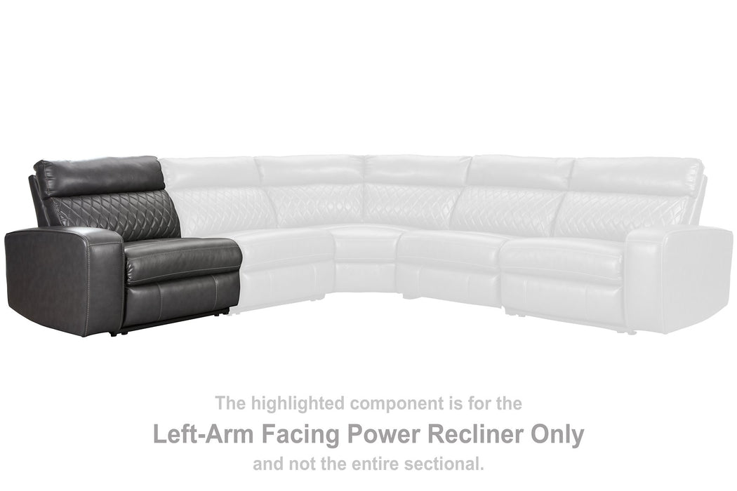 Samperstone Power Reclining Sectional - Affordable Home Luxury