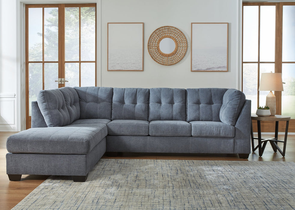 Marleton 2-Piece Sectional with Chaise - Affordable Home Luxury