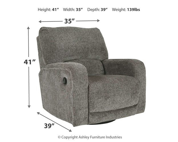 Wittlich Swivel Glider Recliner - Affordable Home Luxury