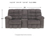 Acieona 3-Piece Reclining Sectional - Affordable Home Luxury