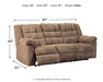 Workhorse Reclining Sofa - Affordable Home Luxury