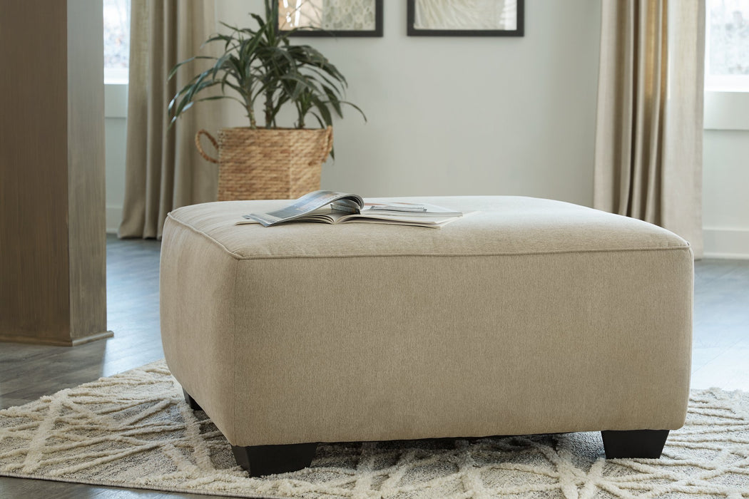 Lucina Oversized Accent Ottoman - Affordable Home Luxury