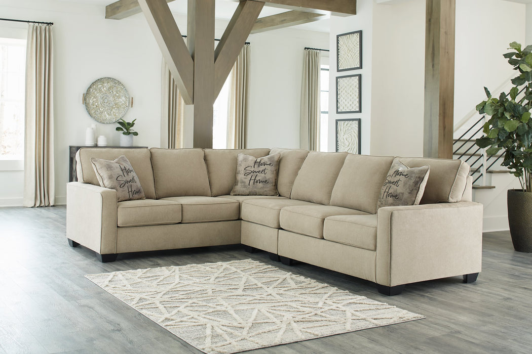 Lucina Sectional - Affordable Home Luxury