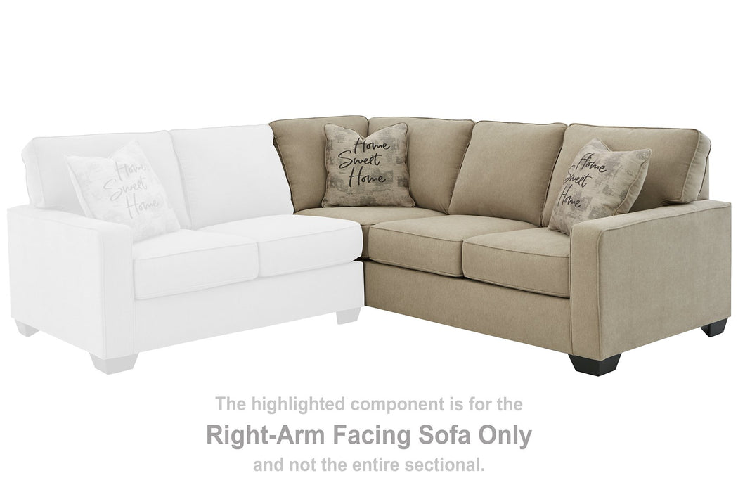 Lucina Sectional - Affordable Home Luxury