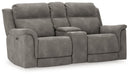 Next-Gen DuraPella Power Reclining Loveseat with Console - Affordable Home Luxury