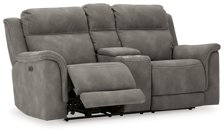 Next-Gen DuraPella Power Reclining Loveseat with Console - Affordable Home Luxury