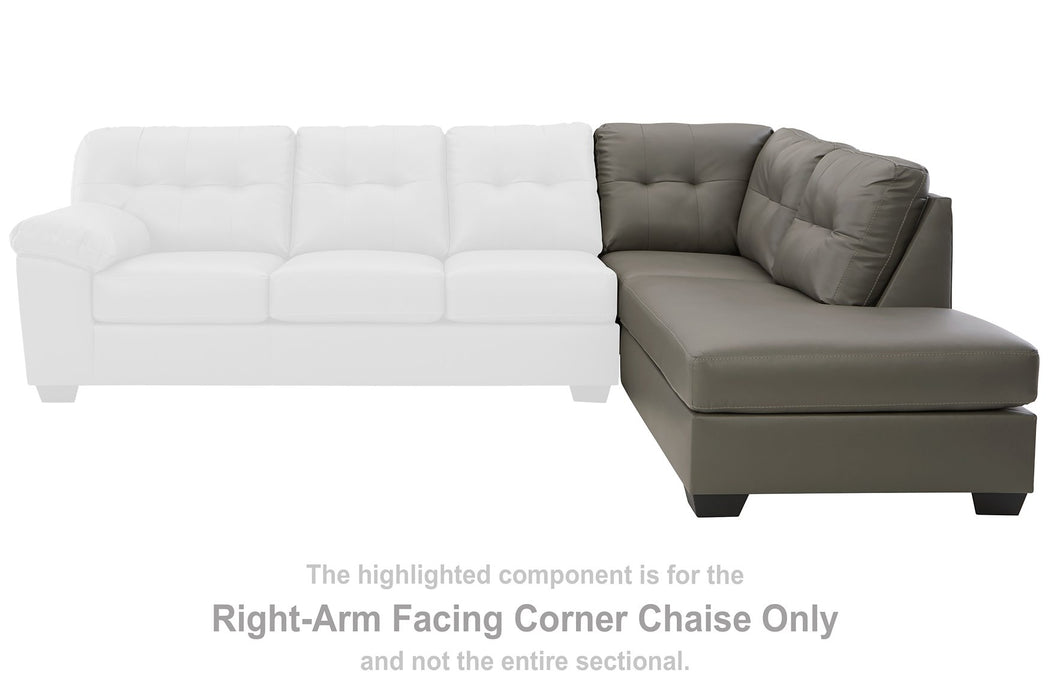 Donlen 2-Piece Sectional with Chaise - Affordable Home Luxury