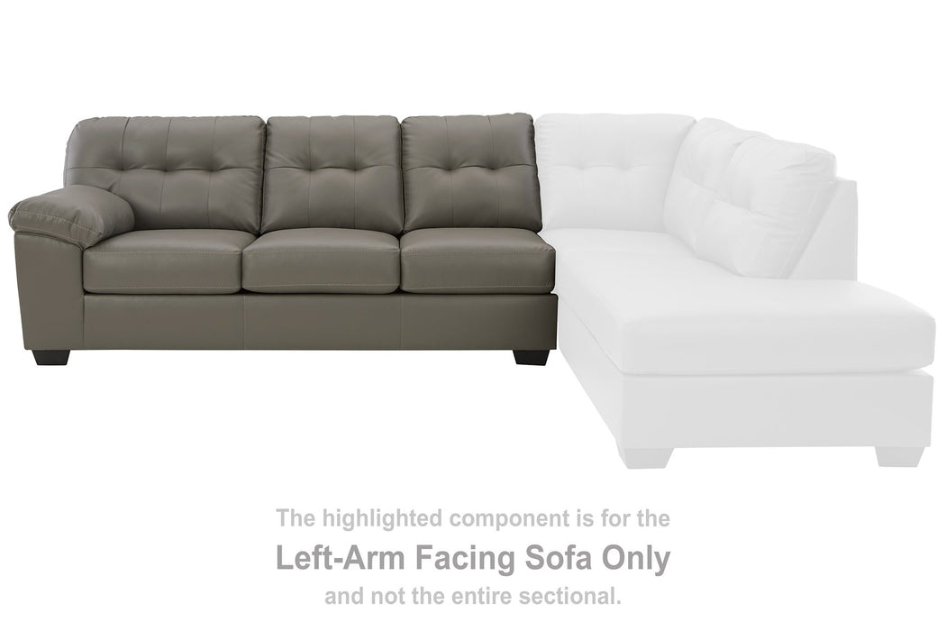 Donlen 2-Piece Sectional with Chaise - Affordable Home Luxury