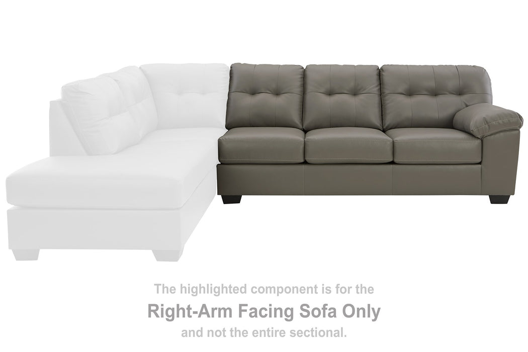 Donlen 2-Piece Sectional with Chaise - Affordable Home Luxury