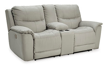 Next-Gen Gaucho Power Reclining Loveseat with Console - Affordable Home Luxury