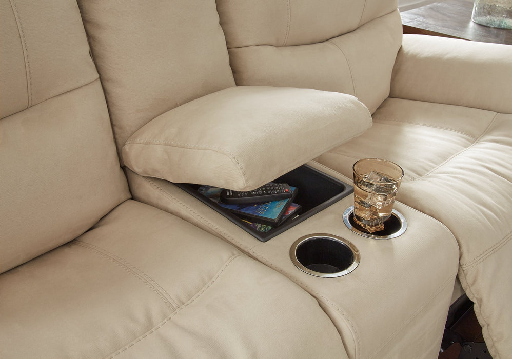 Next-Gen Gaucho Power Reclining Loveseat with Console - Affordable Home Luxury