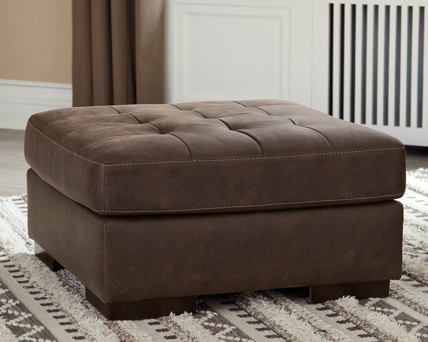 Maderla Oversized Accent Ottoman - Affordable Home Luxury