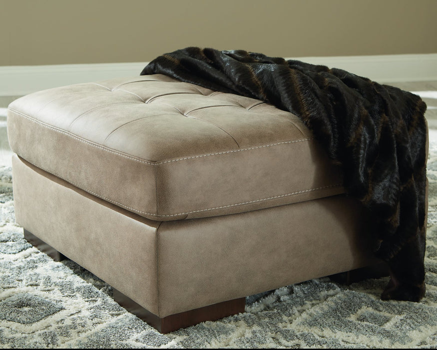 Maderla Oversized Accent Ottoman - Affordable Home Luxury