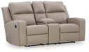 Lavenhorne Reclining Loveseat with Console - Affordable Home Luxury