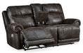 Grearview Power Reclining Loveseat with Console - Affordable Home Luxury