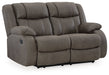 First Base Reclining Loveseat - Affordable Home Luxury