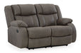 First Base Reclining Loveseat - Affordable Home Luxury