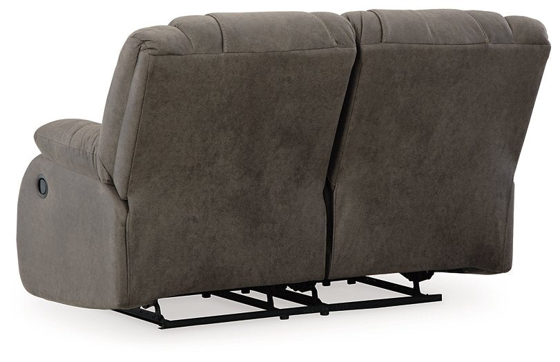 First Base Reclining Loveseat - Affordable Home Luxury