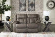 First Base Reclining Loveseat - Affordable Home Luxury