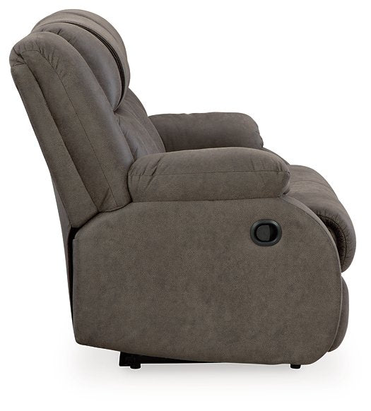 First Base Reclining Loveseat - Affordable Home Luxury